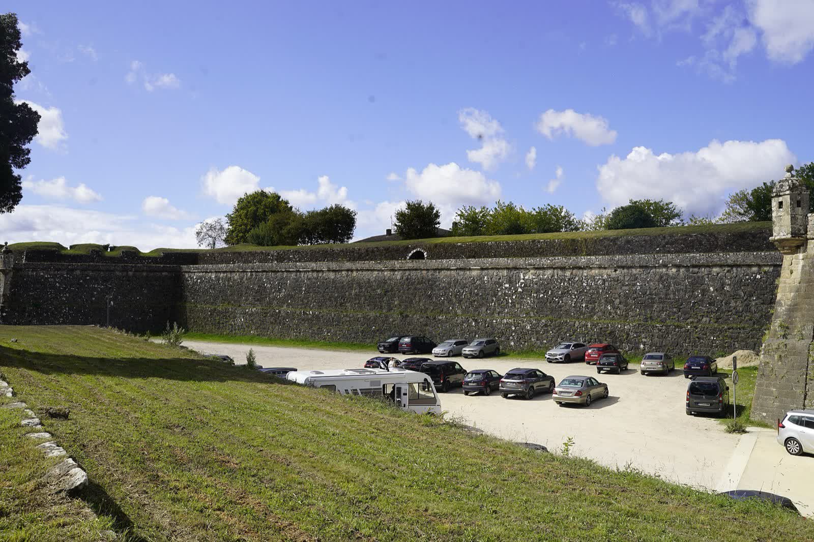 Walls of the fortress of Valença do Minho