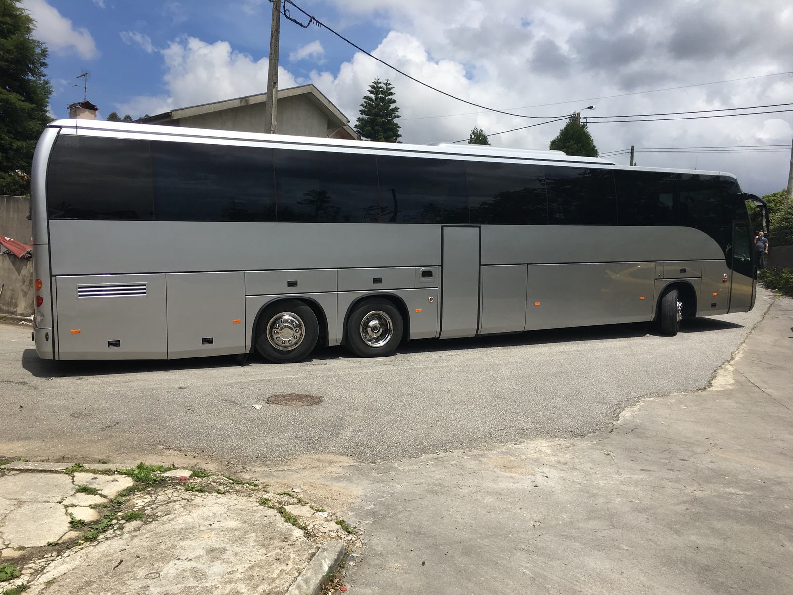 Autocarro usado nos transfers e nas visitas de grupo