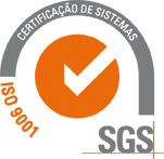 SGS ISO 9001 system certification mark